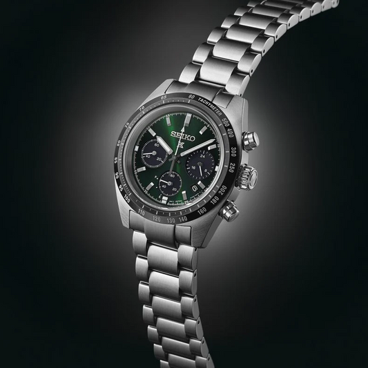 Seiko Prospex Deep Green Speedtimer Solar Chronograph - SSC933P1