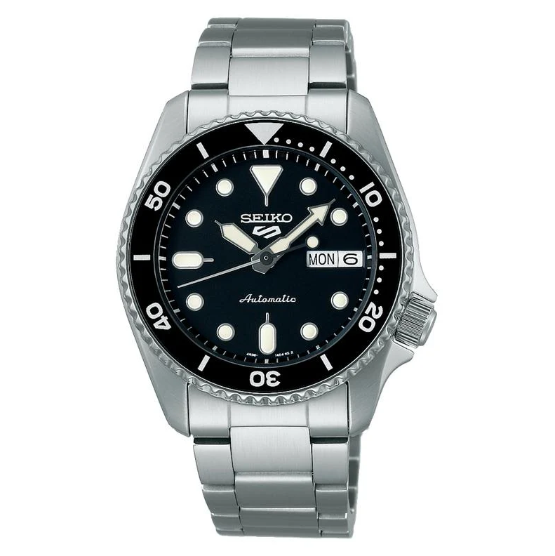 Seiko 5 Sports SKX Midi Black Watch - SRPK29K1