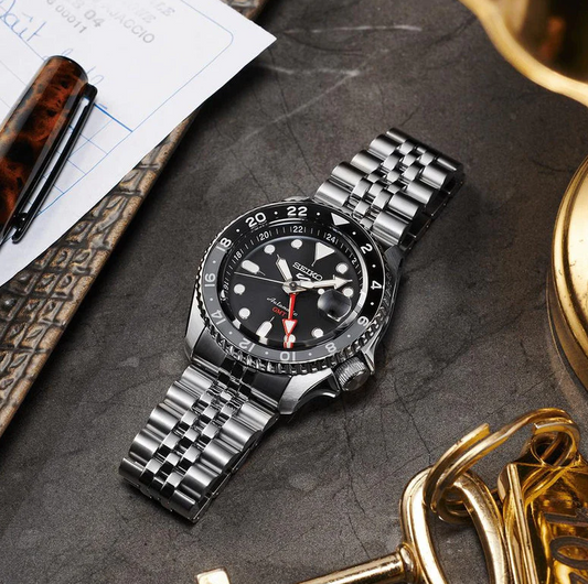 Seiko 5 Sports Black Grape GMT SKX Re-Interpretation