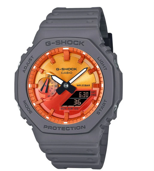 CASIO G-SHOCK 2100 SERIES ANALOG-DIGITAL - GA-2100FL-8ADR