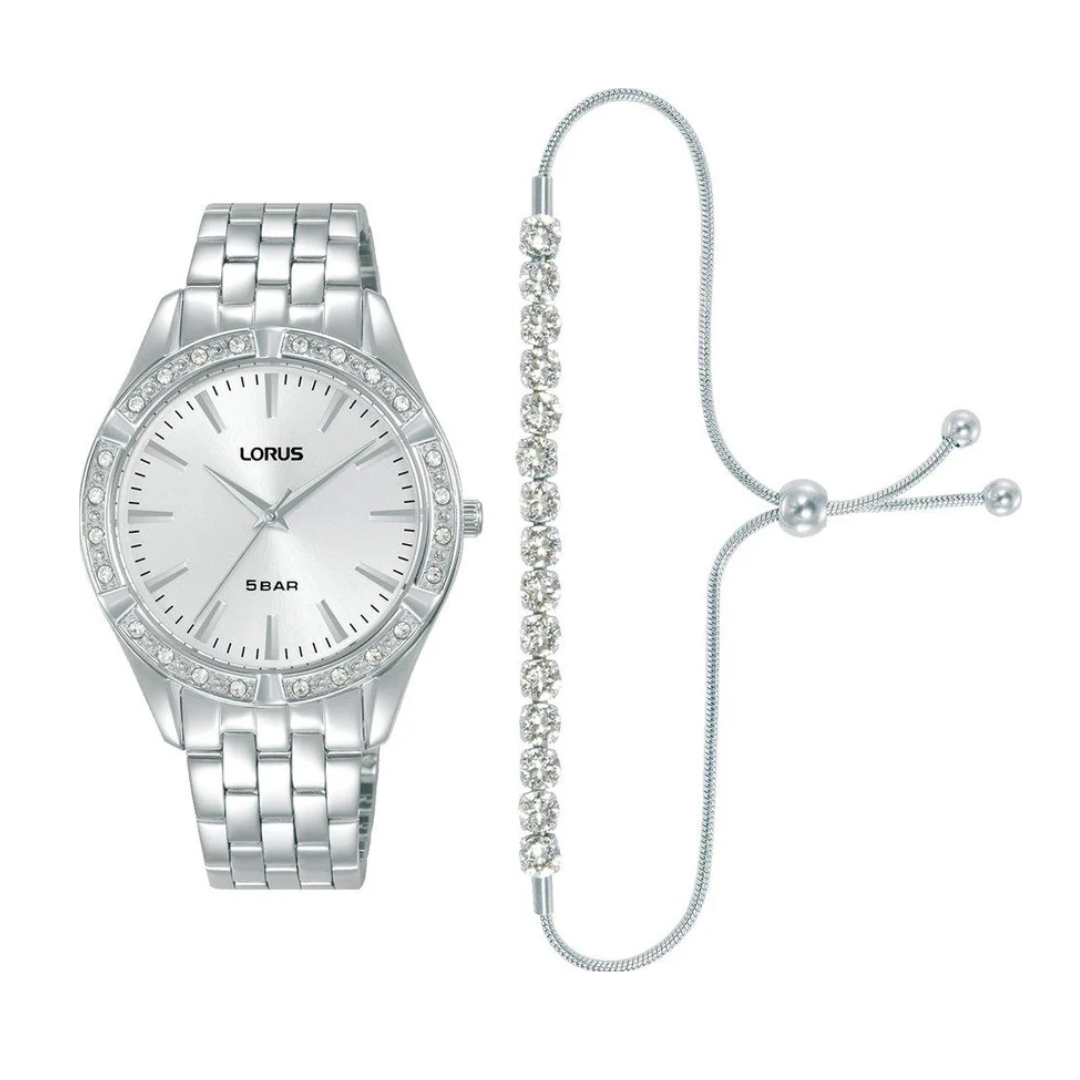 Lorus Ladies Watch and Bracelet Set