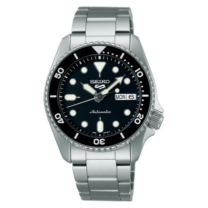 Seiko 5 Sports SKX Midi Black Watch - SRPK29K1