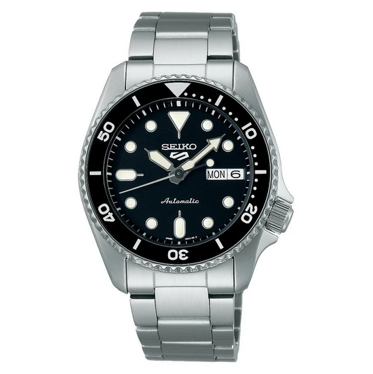 Seiko 5 Sports SKX Midi Black Watch - SRPK29K1