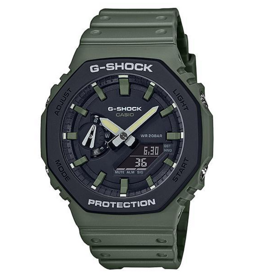 Casio G-Shock Mens 200m Carbon Core - GA-2110SU-3ADR