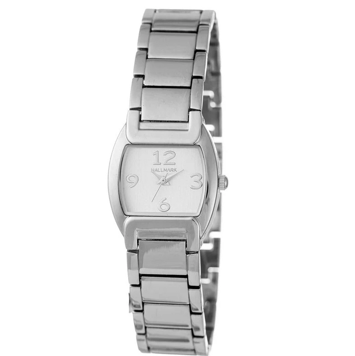 Hallmark Ladies Gold Round Bangle Watch