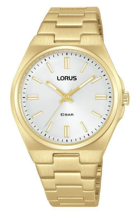 Lorus Ladies Gold PVD Silver Dial Watch