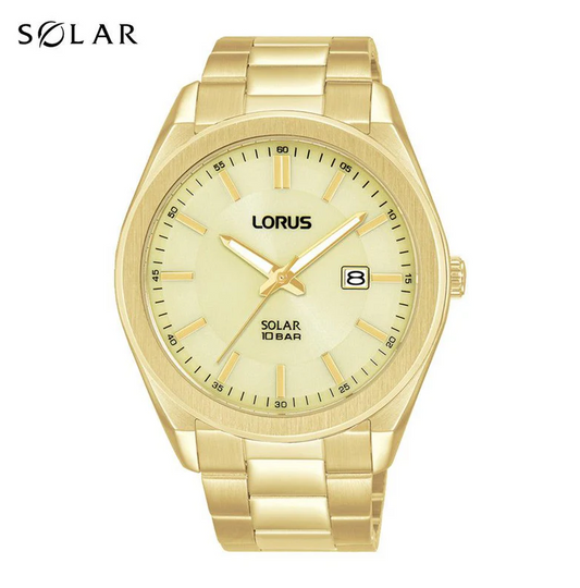 Lorus Gents Gold Dial Dress Watch