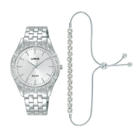 Lorus Ladies Watch and Bracelet Set